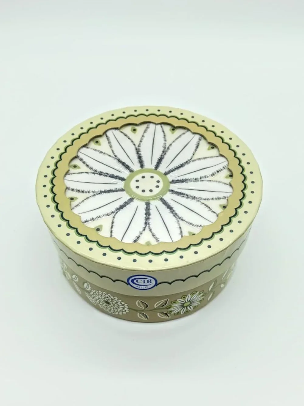 Boxed Set of 4 Flora Rosa Ceramic Mini Plates NIB